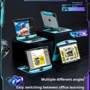 ifacemall 2025 iPad Magic Keyboard Y2K Compatible with Apple iPad Pro 11-inch All-in-One Air 7 Silent Mini 6 Dedicated 5 Protective Case 10th Generation Smart Bluetooth Mouse Set