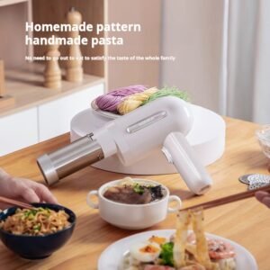 Handheld pasta machine, home-use noodle maker, small, fully automatic, electric, smart, rechargeable