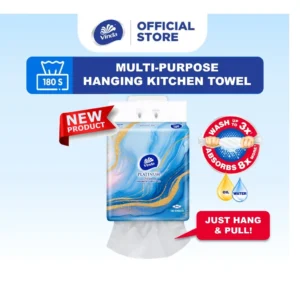 [Bundle of 4] Vinda Platinum Washable Multi Purpose Hanging Kitchen Towel (180s)
